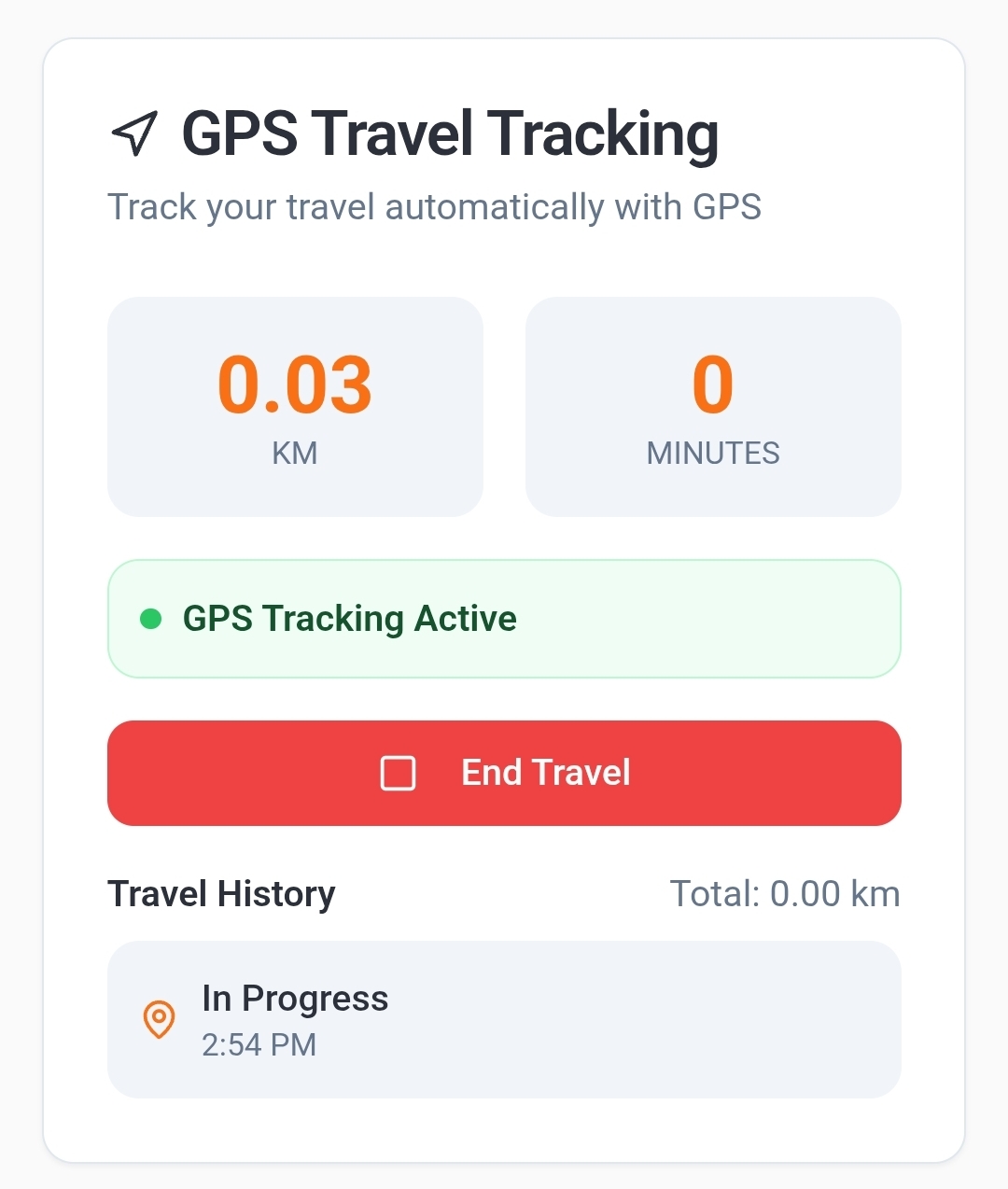RosterRoo GPS Travel Tracking